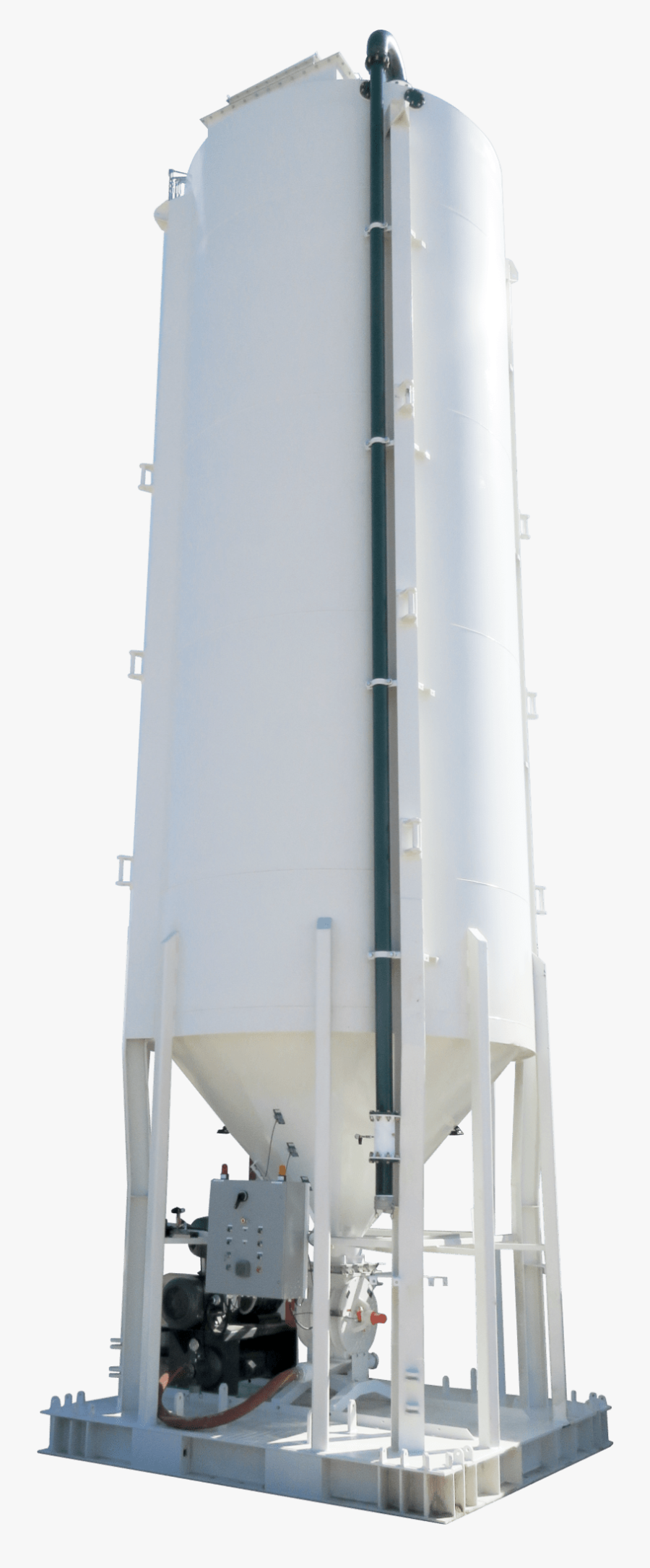 Cement Silo Png, Transparent Clipart