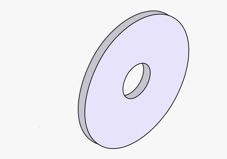 Isometric Washer Clip Art - Clipart Washers, Transparent Clipart