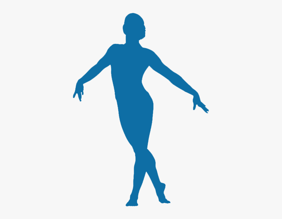 Gymnastics Balance Beam Silhouette Clip Art - Gymnast Silhouette Pink Clipart, Transparent Clipart