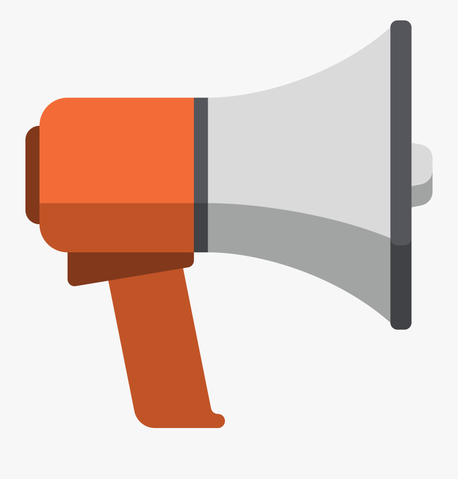 Megaphone-, Transparent Clipart