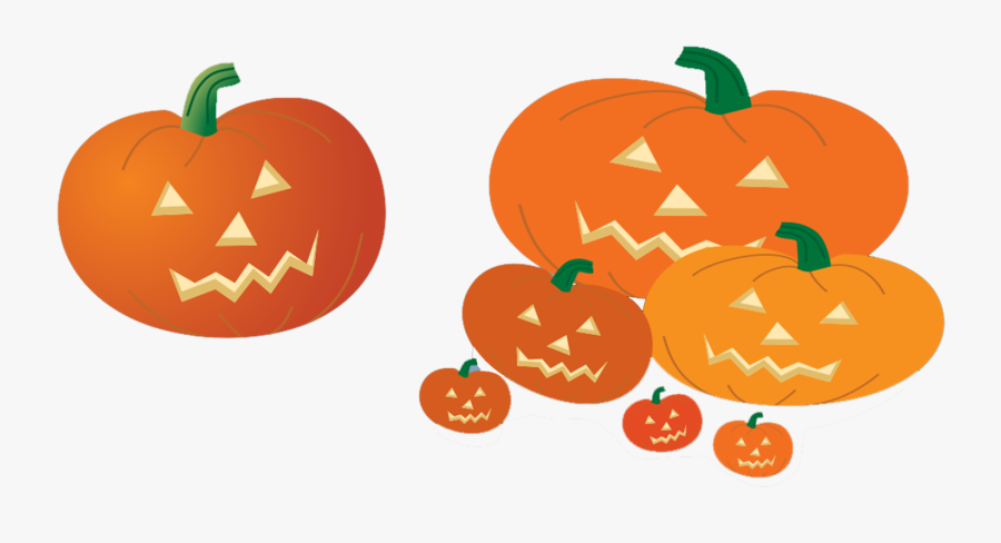 Transparent Pumpkin Face Clipart - Jack-o'-lantern, Transparent Clipart