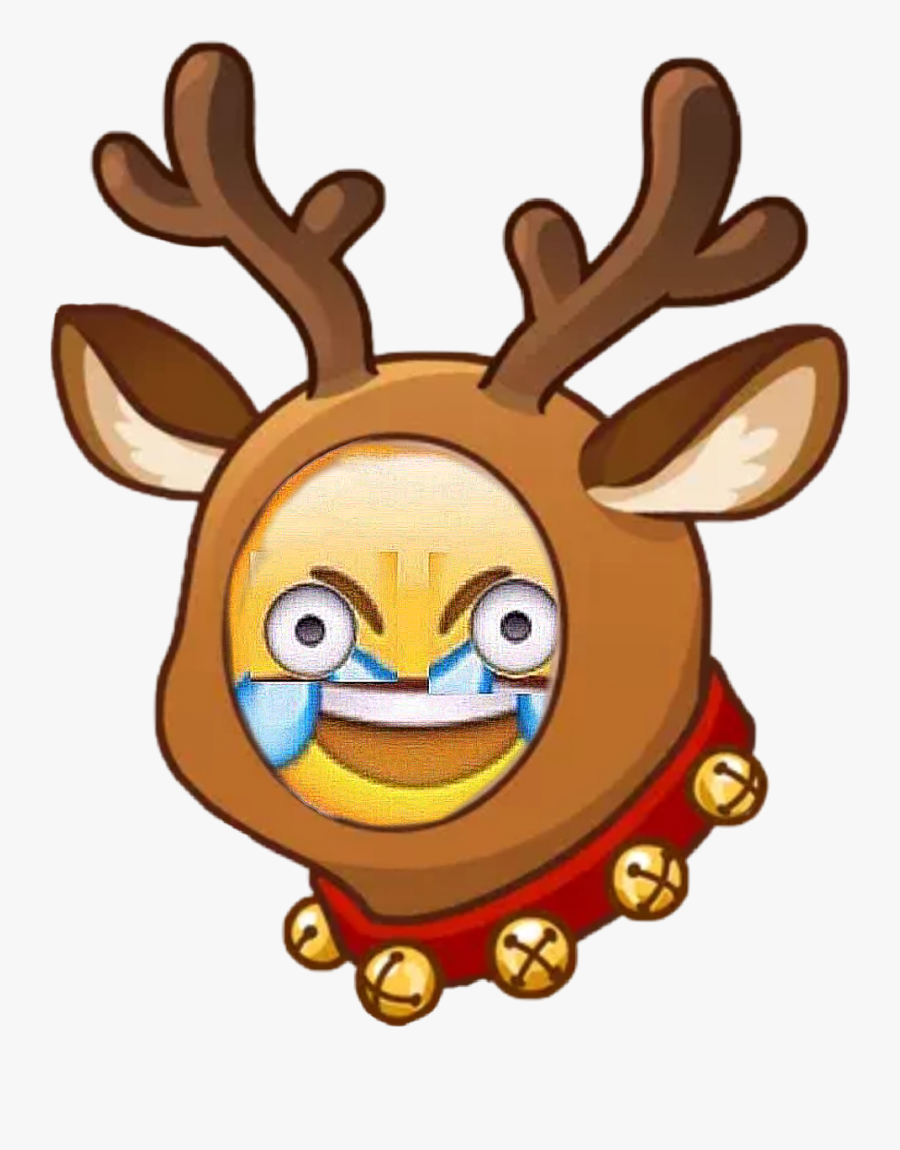 #yeet #reindeer #christmasemoji #christmas #emoji #supreme - Snapchat Rudolph Bitmoji, Transparent Clipart