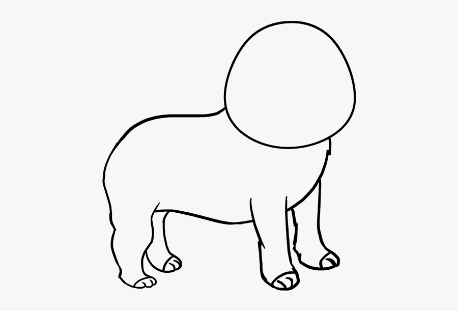 How To Draw A Pug - Draw A Pug, Transparent Clipart