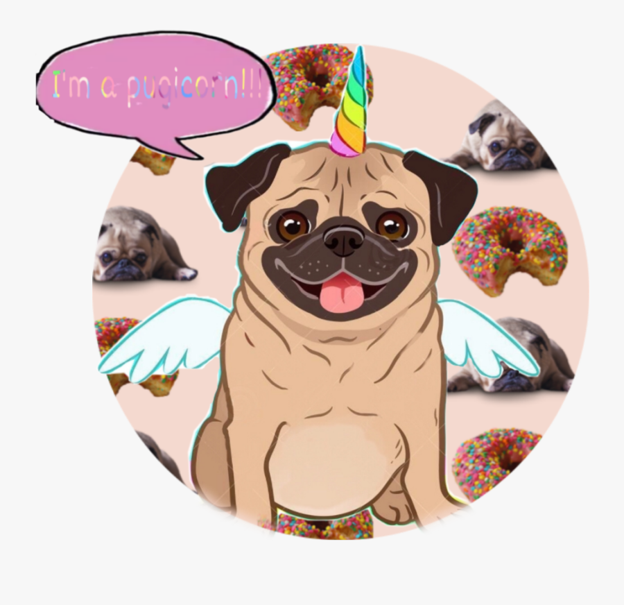 Cartoon Cute Mythical Creatures - Piper Rockelle Pug Frank, Transparent Clipart