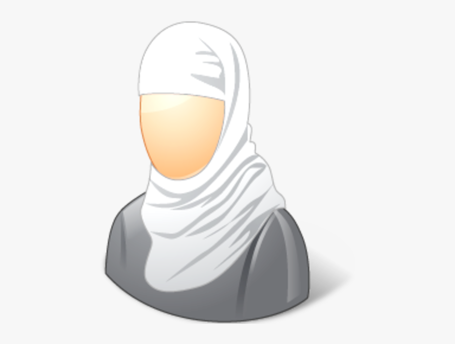 Male And Female Muslim Icon, Transparent Clipart