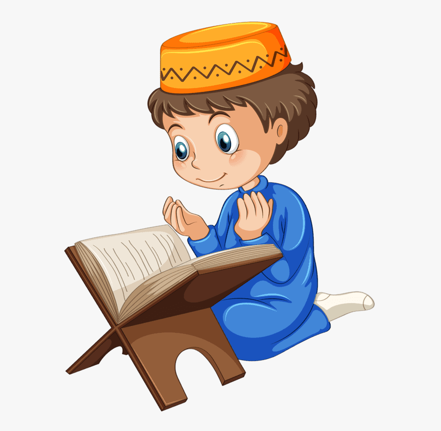 Transparent Muslim Boy Clipart - Kuranı Kerim Okuyan Çocuk, Transparent Clipart