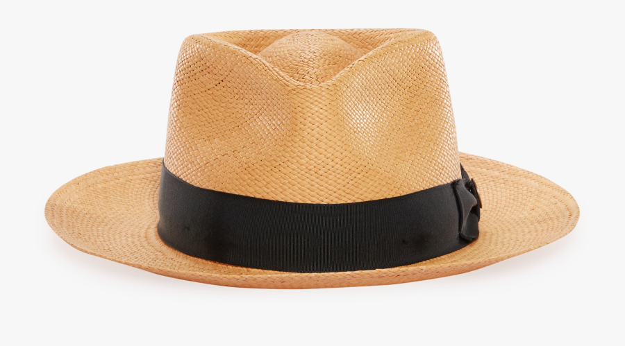 Transparent Straw Hat Clipart - Fedora, Transparent Clipart
