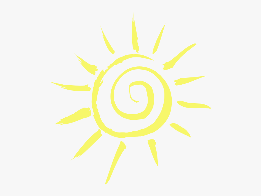 Sun Logo Black Background, Transparent Clipart