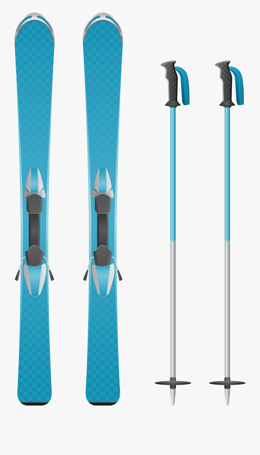 Skis Clipart Transparent - Transparent Background Skis Clipart, Transparent Clipart