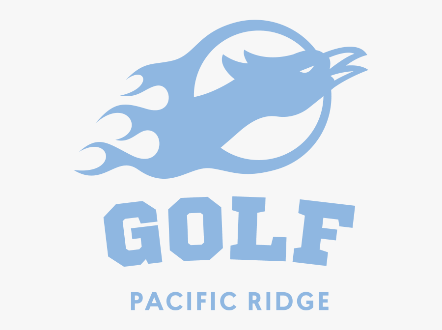 Golf Firebirds Badge1 Sports World Lt Blue Rgb - Pacific Ridge School, Transparent Clipart