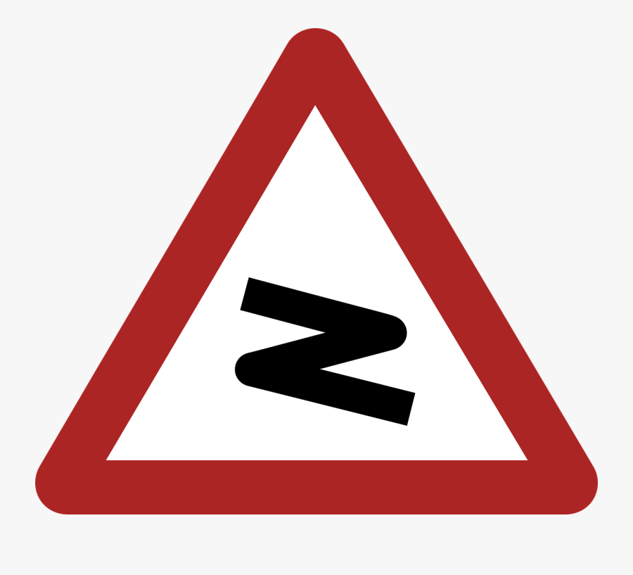 Pictures Of Traffic Lights - Y Junction Road Sign, Transparent Clipart