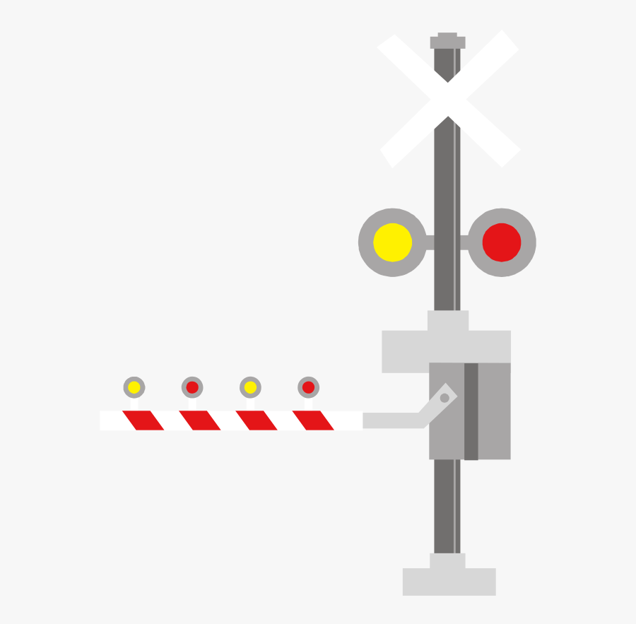 Traffic-light - Railroad Lights Clipart Png, Transparent Clipart