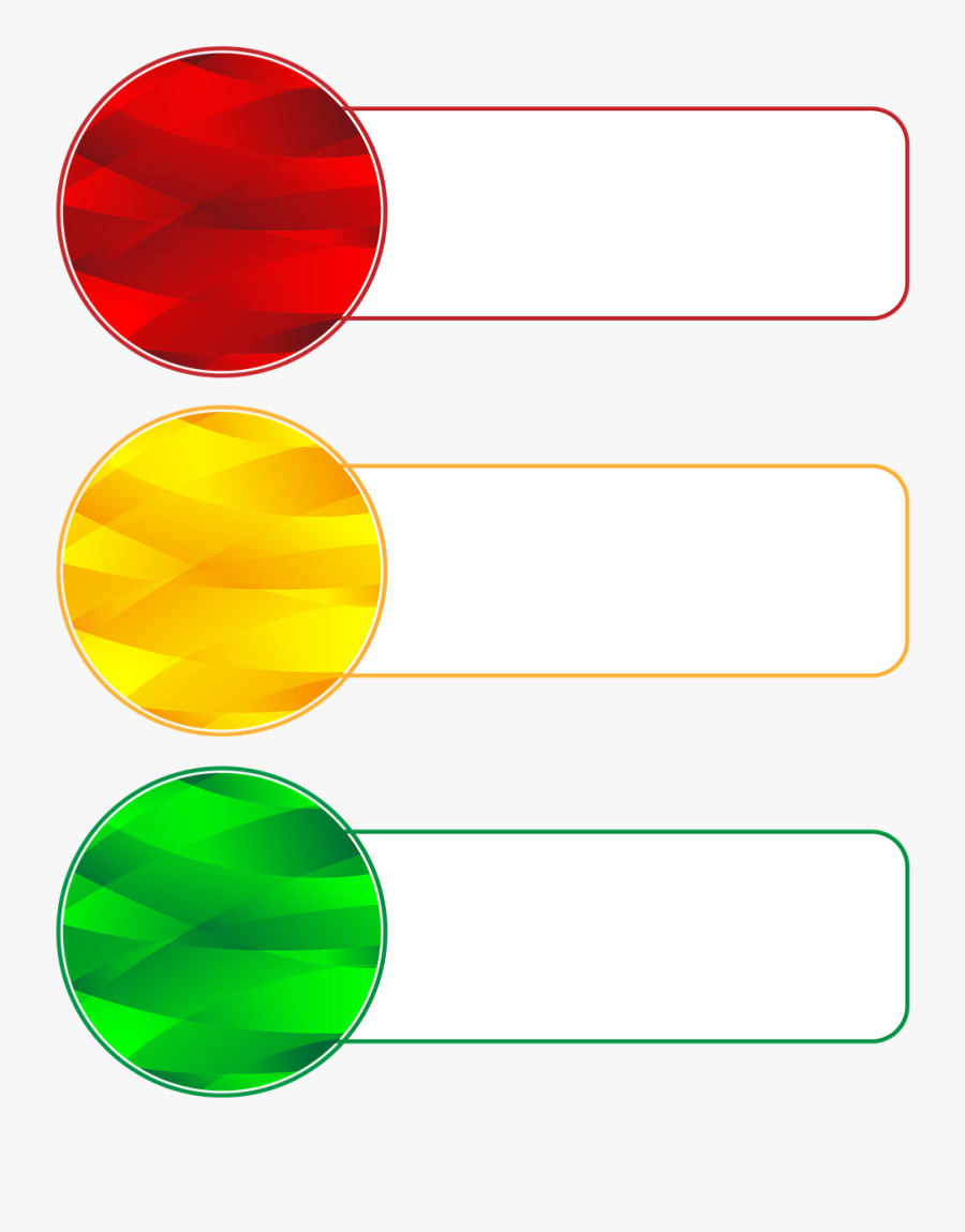 Traffic Element Design Free Picture - Red Yellow And Green Light Background, Transparent Clipart