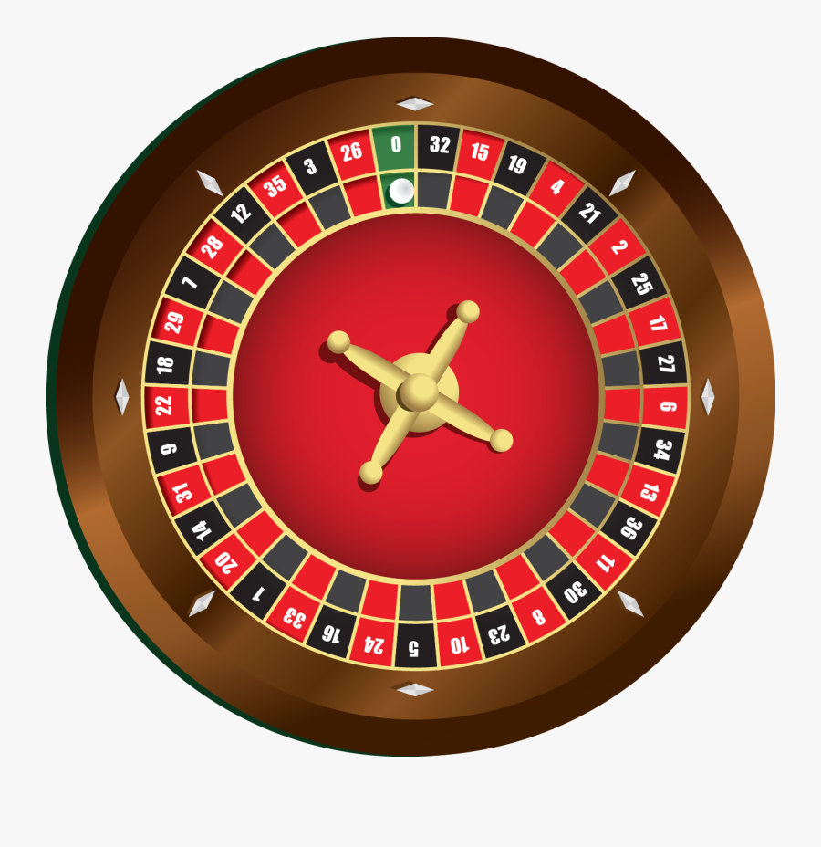 Roulette2 - Clip Art Casino Roulette, Transparent Clipart