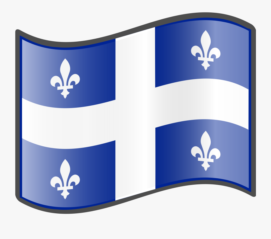 Quebec Flag Clipart, Transparent Clipart