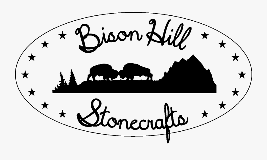 Bison Hill Stonecrafts - Silhouette, Transparent Clipart