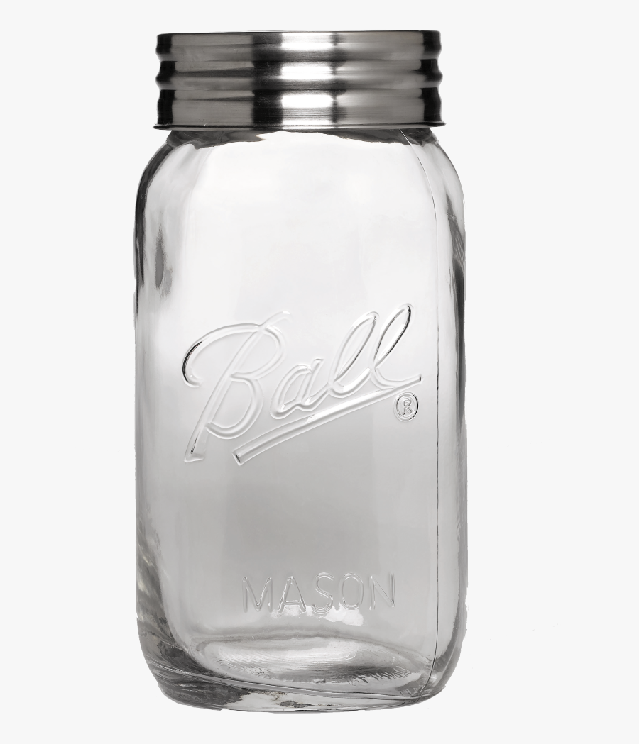 Transparent Mason Jar Clipart - Canning Jar 1 Gallon, Transparent Clipart
