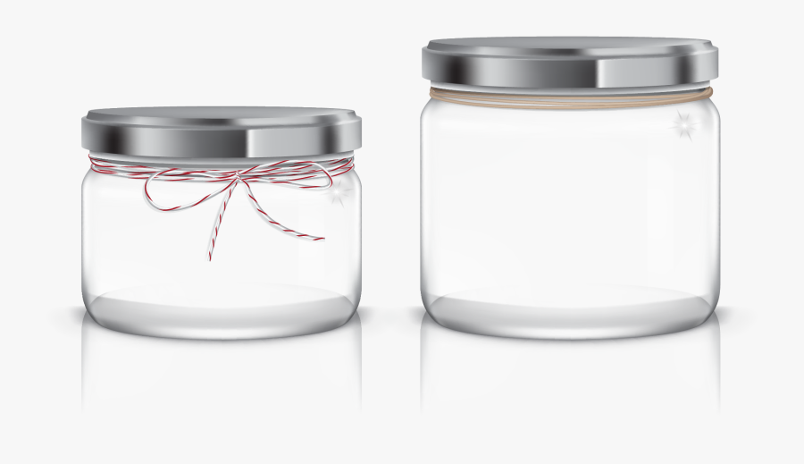 Lid,food Storage Containers,mason Jar,product,glass,salt - Frascos De Vidrio Png, Transparent Clipart