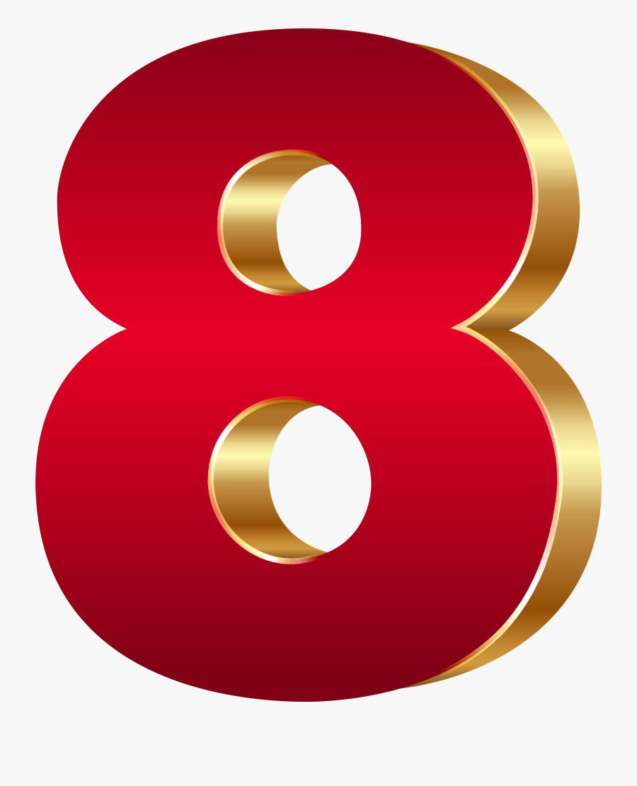 Clipart Black And White Number, Transparent Clipart