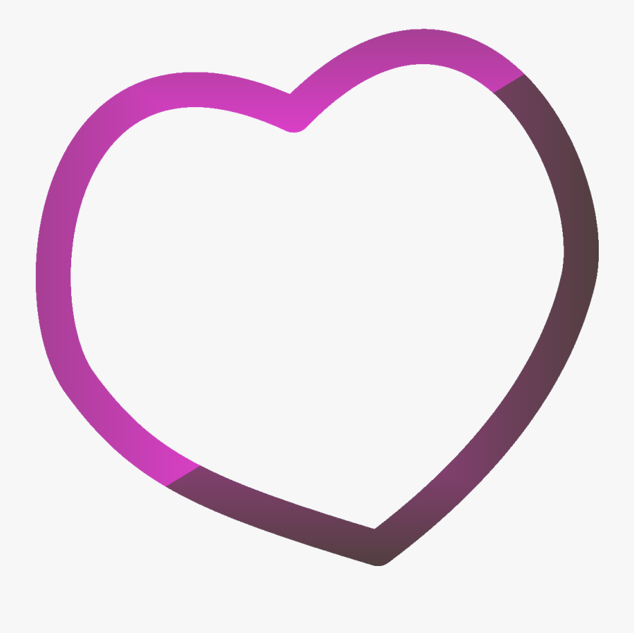Frame Transparent Png Pictures - Heart, Transparent Clipart