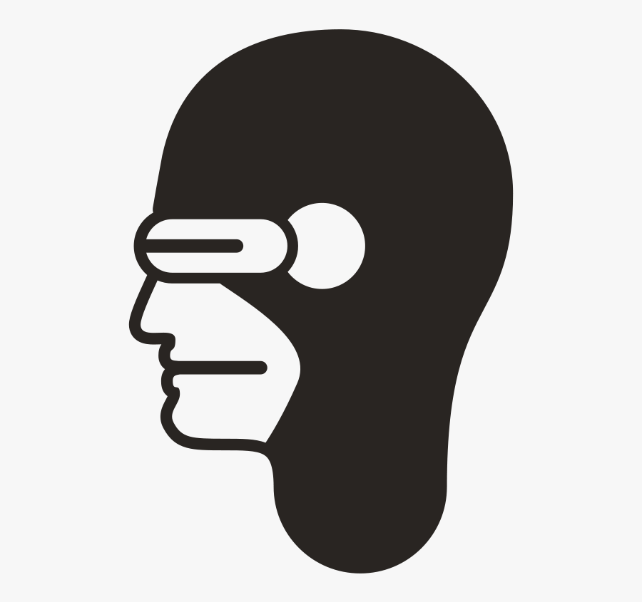Head,silhouette,jaw - Rosto Dos Super Herois, Transparent Clipart