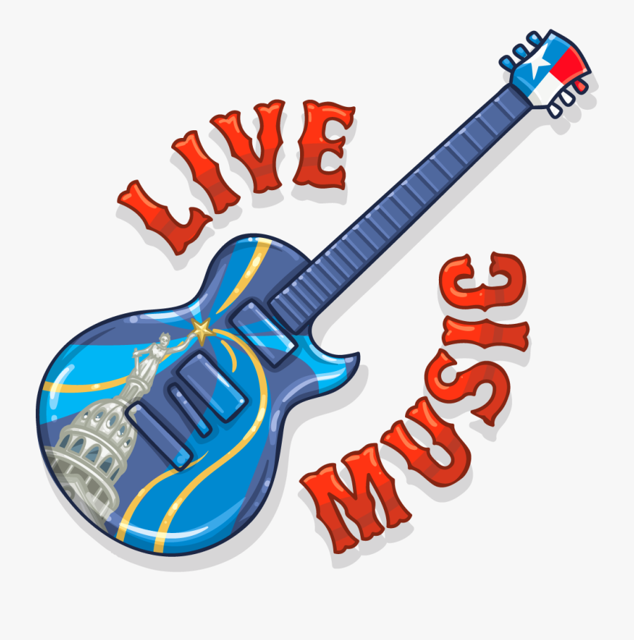 Transparent Live Clipart - Live Music Sign Transparent, Transparent Clipart