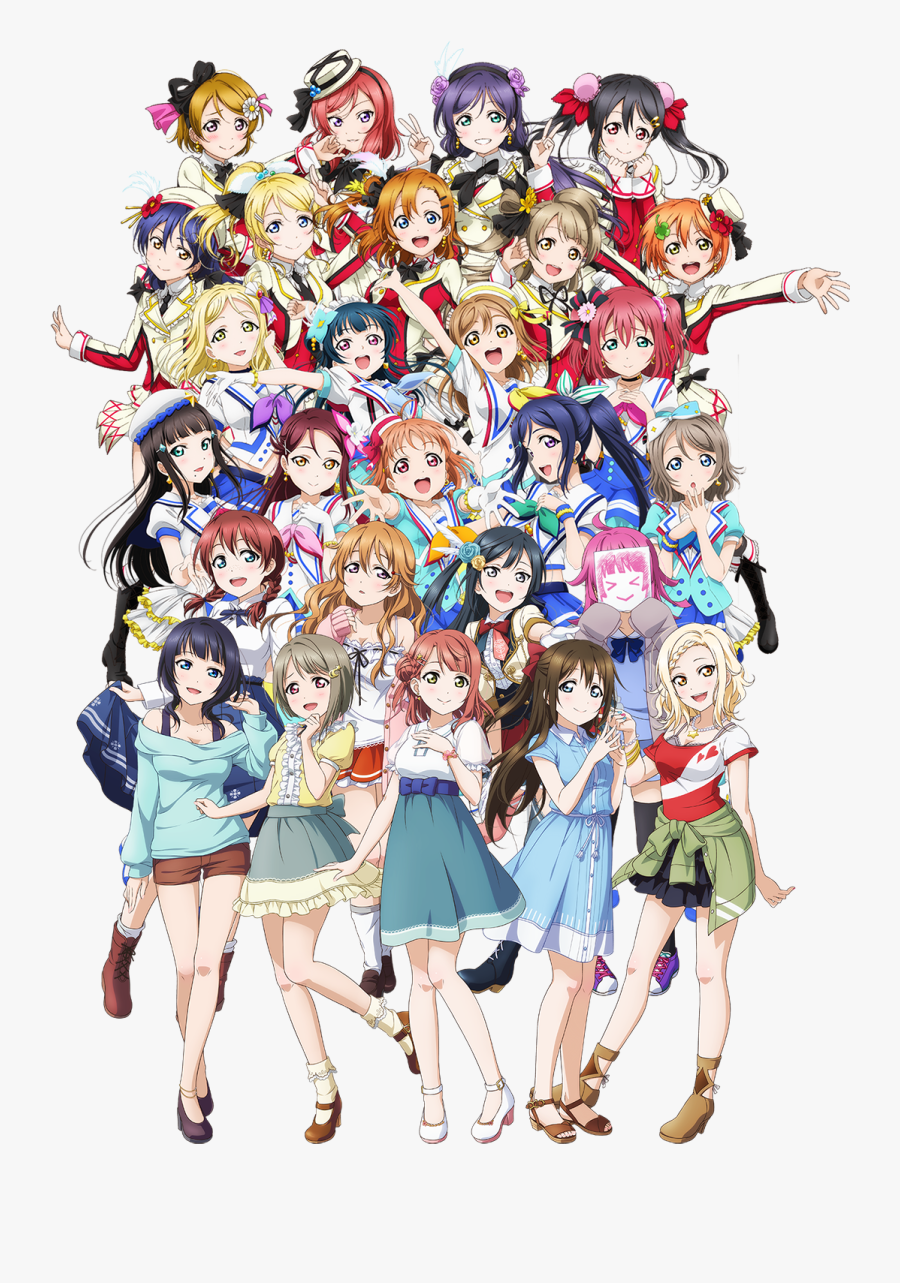 Clip Art - Love Live Bang Dream, Transparent Clipart