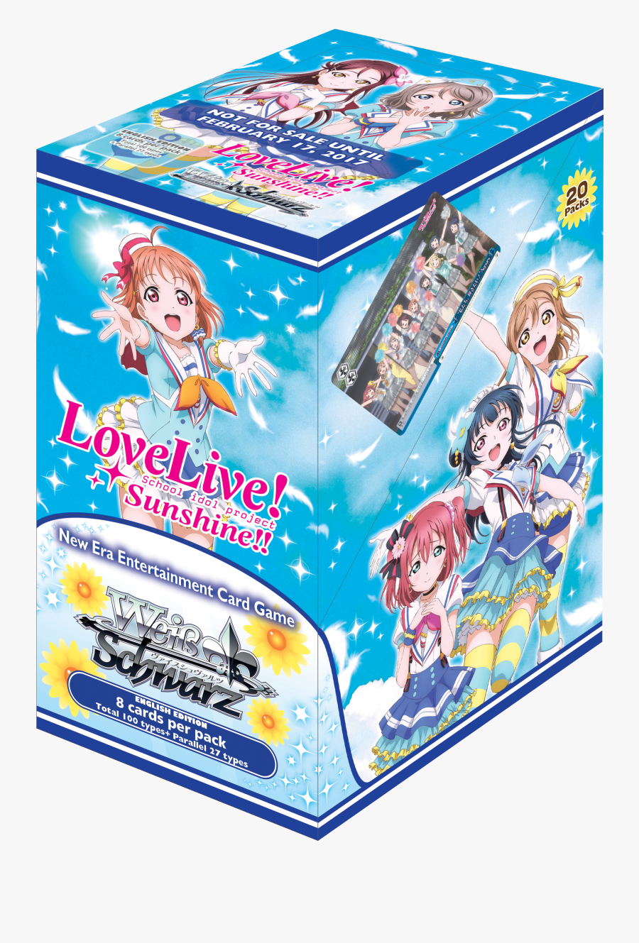 Clip Art Love Live Sunshine Cards - Love Live Sunshine Weiss Schwarz, Transparent Clipart