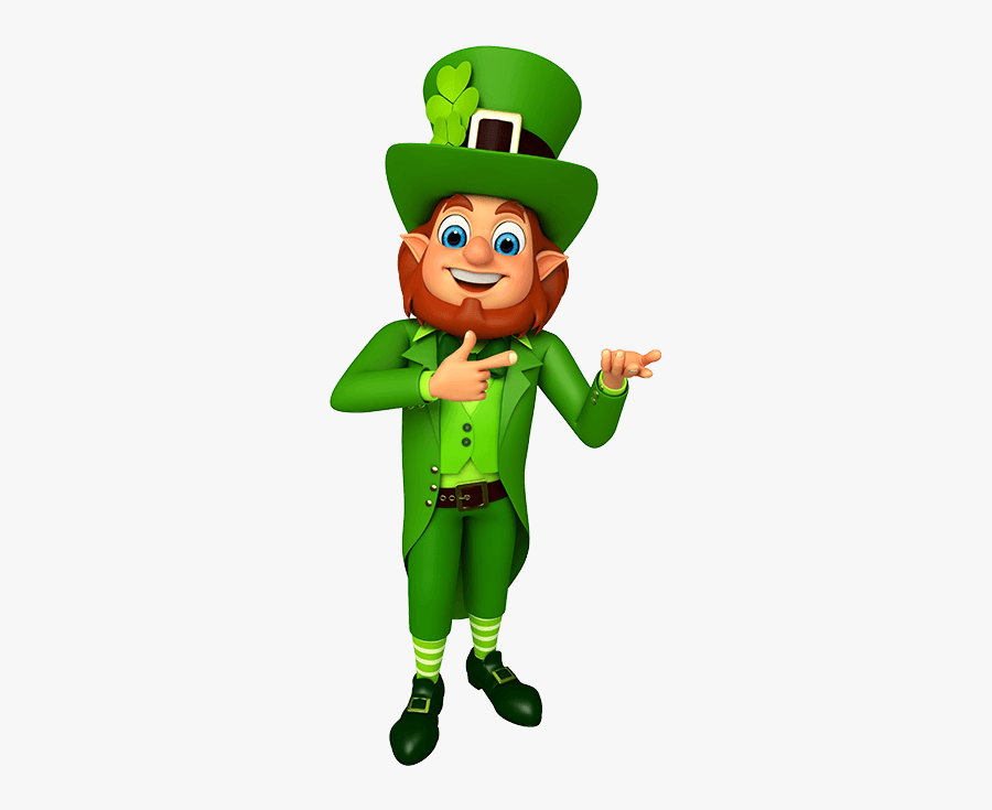 Depositphotos Patrick Photography Royalty-free Saint - Transparent Background Leprechaun Png, Transparent Clipart