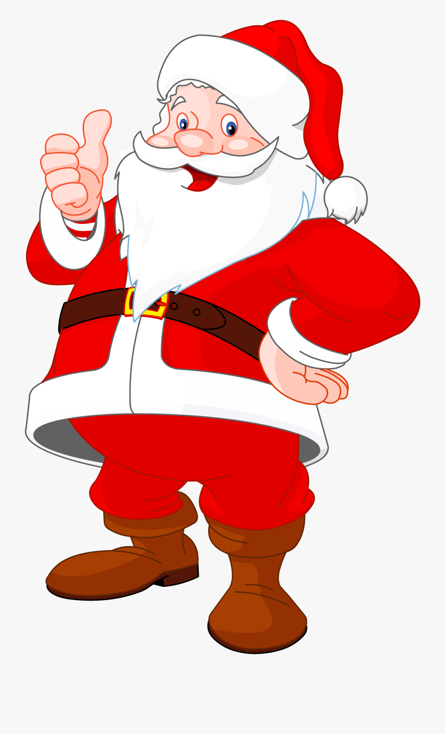 Santa Claus Png Clipart Four - Santa Claus Transparent Background, Transparent Clipart