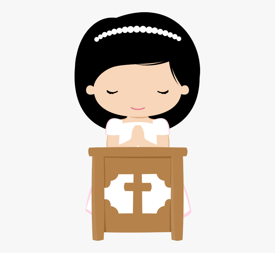 Pin By Ana Mendoza - Communion Girl Clipart, Transparent Clipart