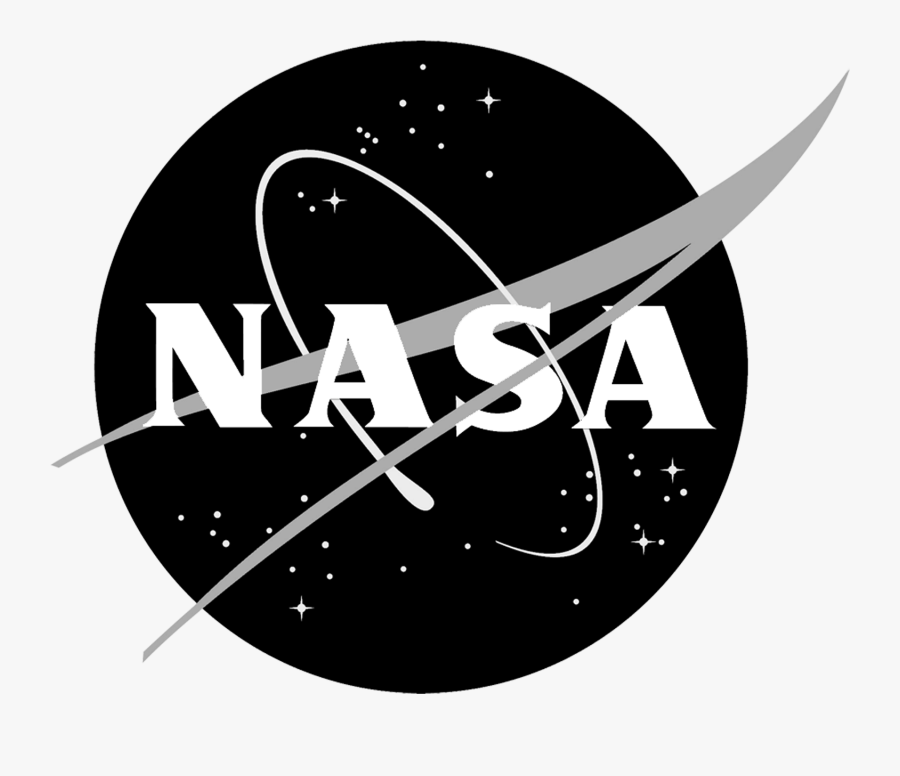 Nasa Emblem Black And White - Nasa Black And White, Transparent Clipart