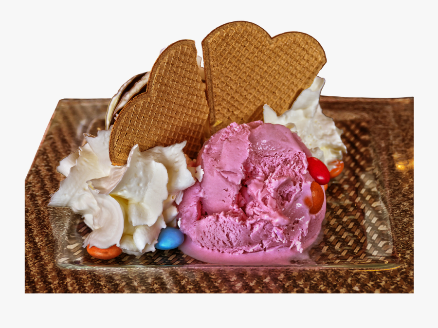 Transparent Sundae Png - Soy Ice Cream, Transparent Clipart