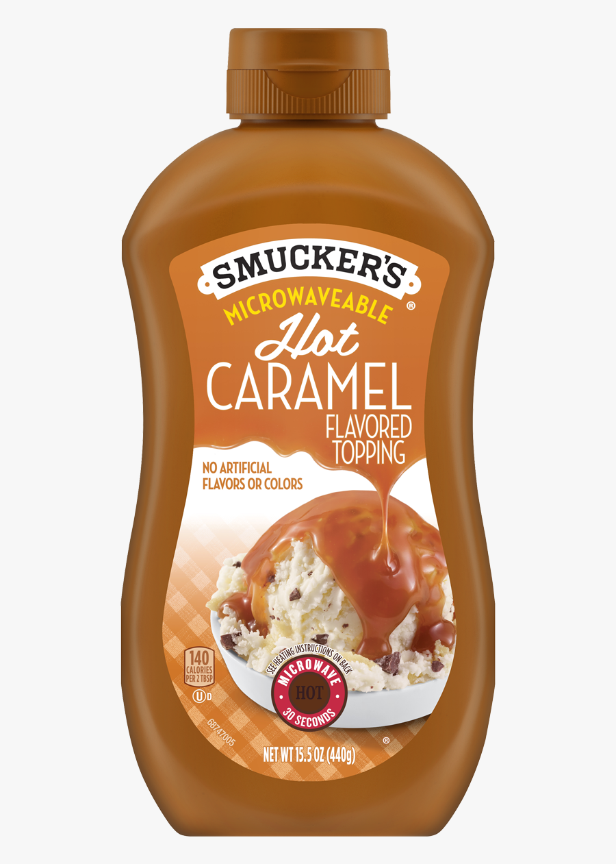 Smuckers Caramel, Transparent Clipart