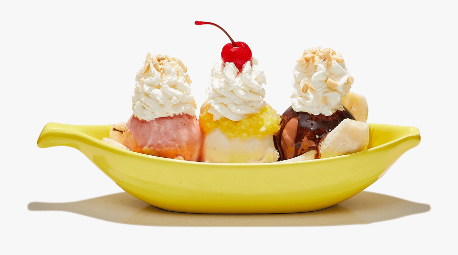 Banana Split, Transparent Clipart