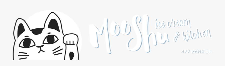 Moo Shu Ice Cream & Kitchen - Calligraphy, Transparent Clipart