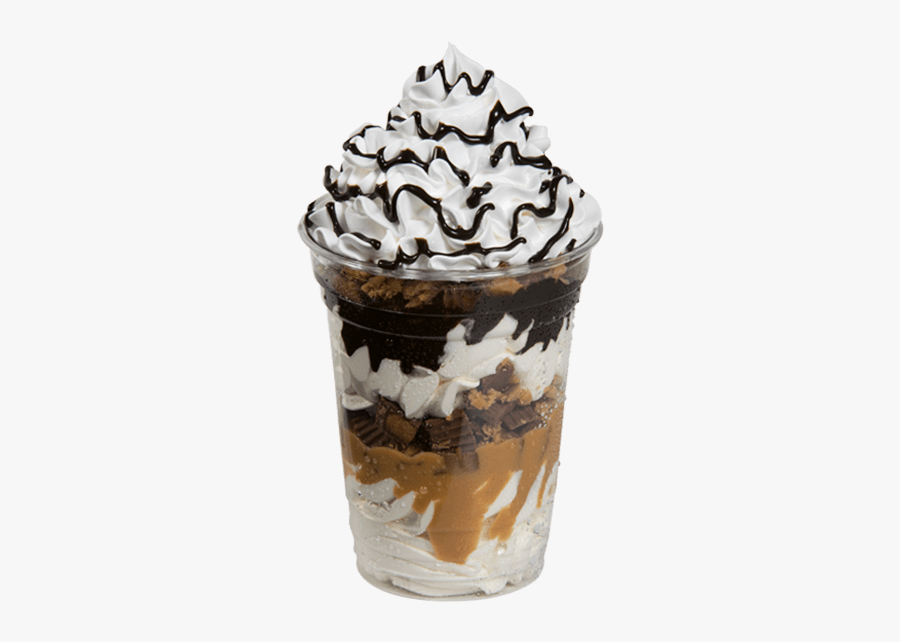 Reese Peanut Butter Cup Sundae Dashers - Carvel Sundae Dasher, Transparent Clipart