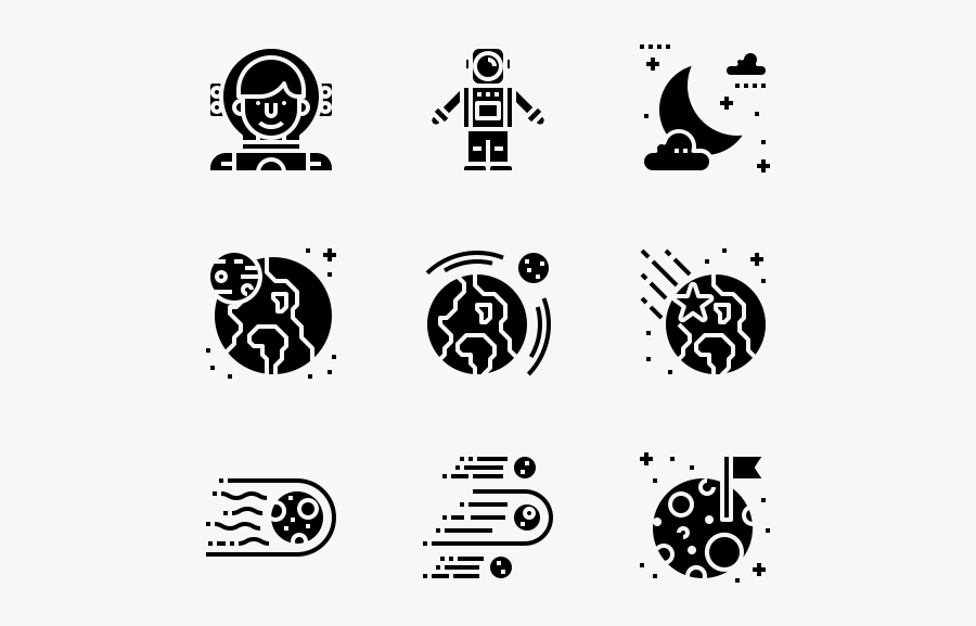 Space And Galaxy, Transparent Clipart