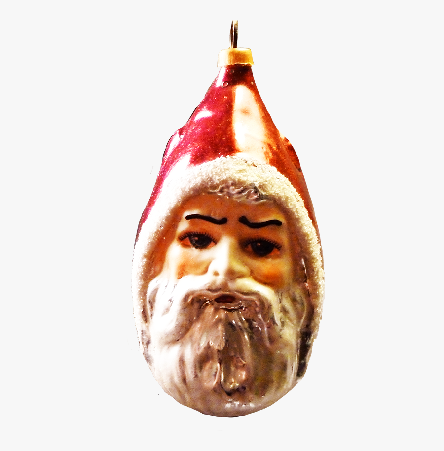 Vintage Christmas Tree Santa Decoration - Bratwurst, Transparent Clipart