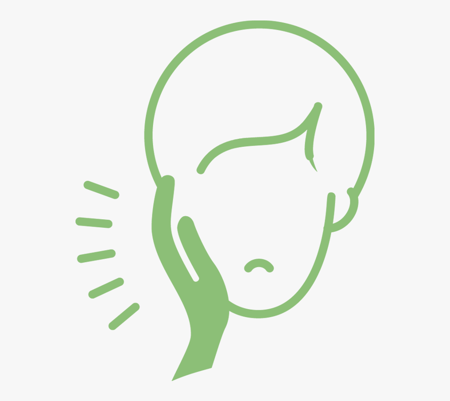 Transparent Sleep Icon Png - Jaw Pain Clipart, Transparent Clipart
