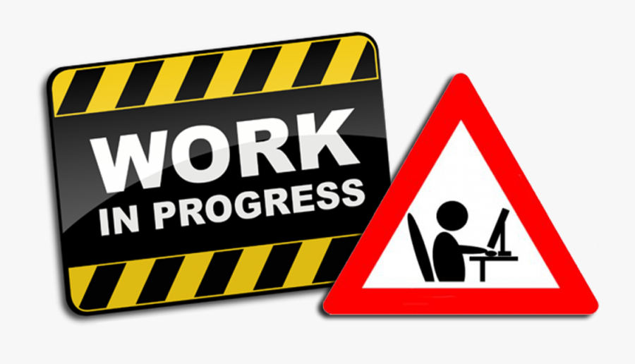 Stop Work In Progress , Free Transparent Clipart - ClipartKey.
