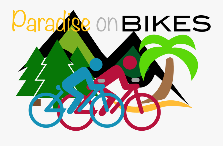 Paradise On Bikes Logo - Graphic Design, Transparent Clipart