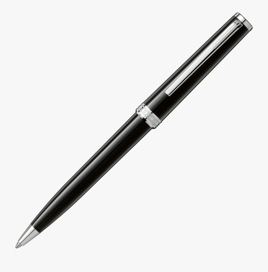 Pix Black Ballpoint Pen - Black Pen, Transparent Clipart