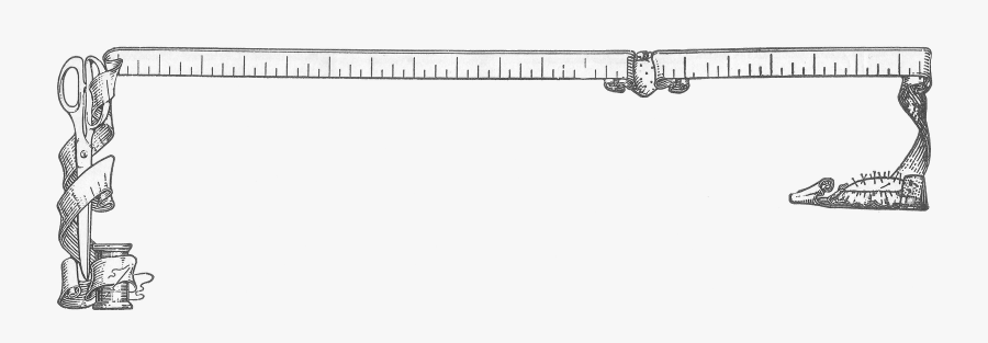 Transparent Sewing Border Clipart - Sewing Border, Transparent Clipart