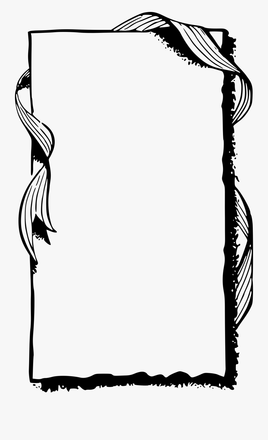 Transparent Film Reel Border Png - Clip Art Border Frame, Transparent Clipart