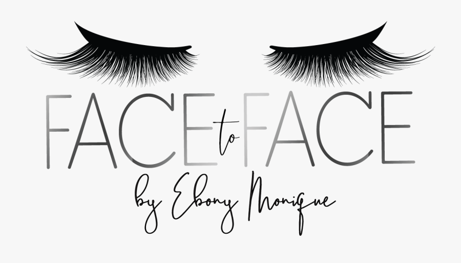 Face To Face By Ebony Monique - Faux Cils Oeil Biche, Transparent Clipart