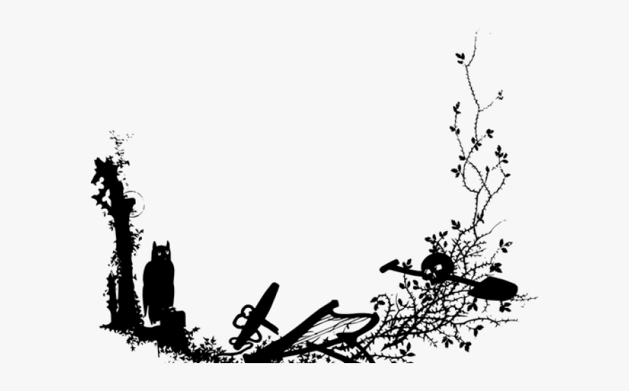 Png Frame Skull, Transparent Clipart