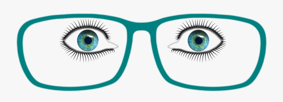 Spectacle Pic With Eyes, Transparent Clipart