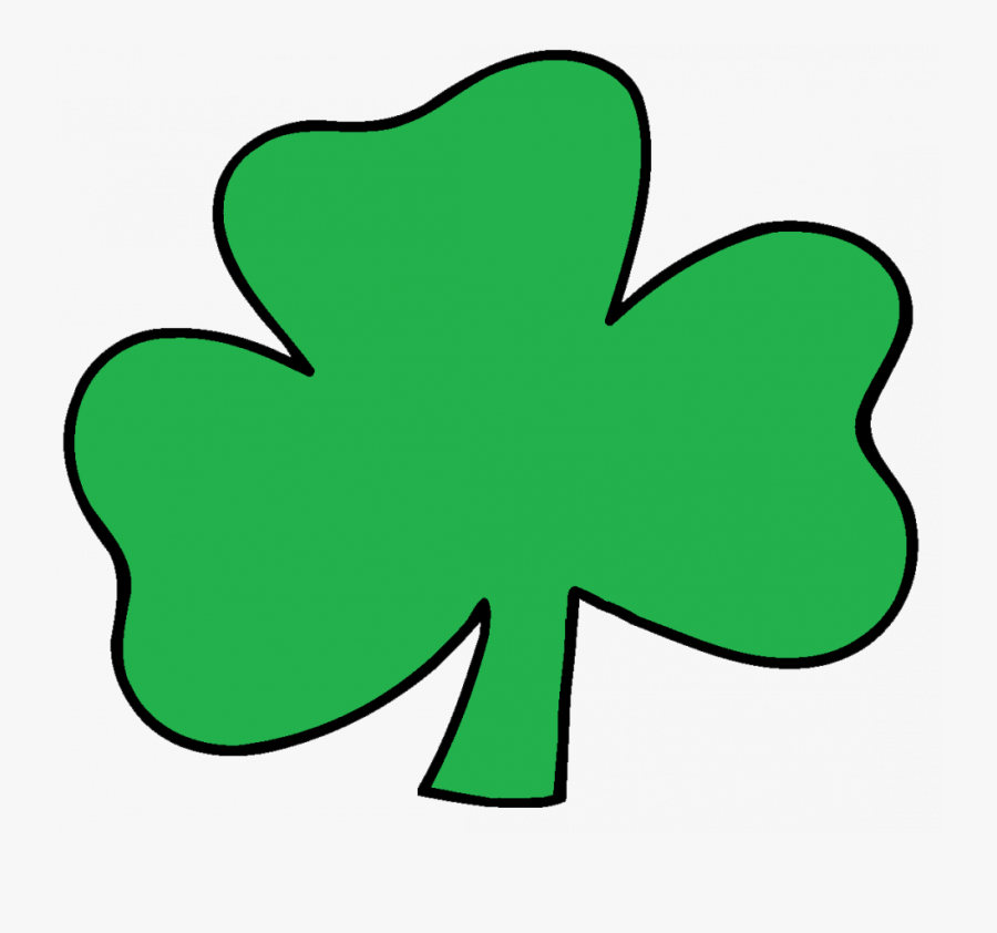 Coloring Pages Shamrock Free Clip Art Clipart Holiday - Shamrock Clipart, Transparent Clipart