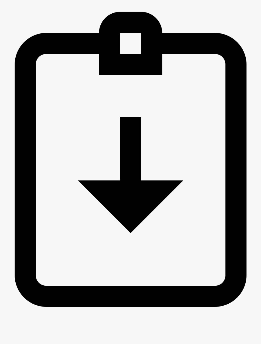 Note Taking Icon - Clipboard With Check Mark Icon, Transparent Clipart